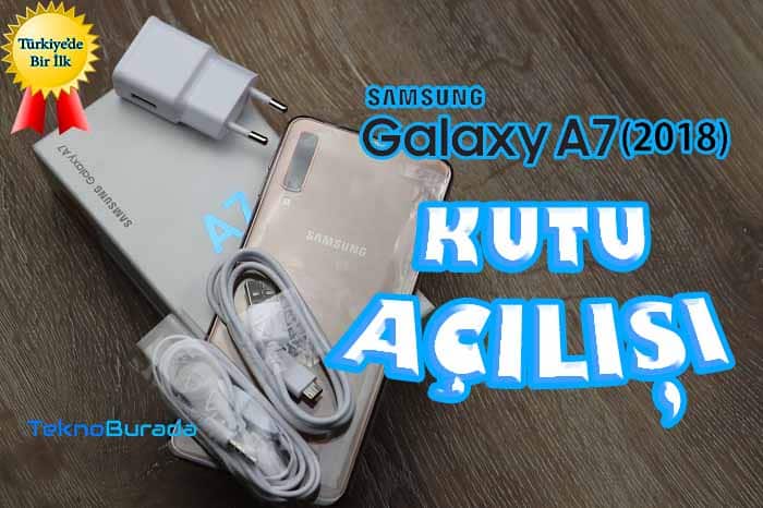 Galaxy A7 2018 kutu