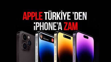 Apple Türkiye zam