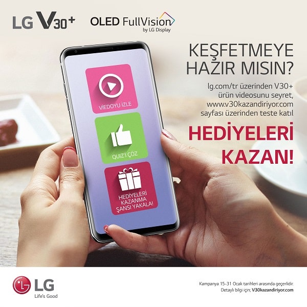 LG V30 Plus Türkiye