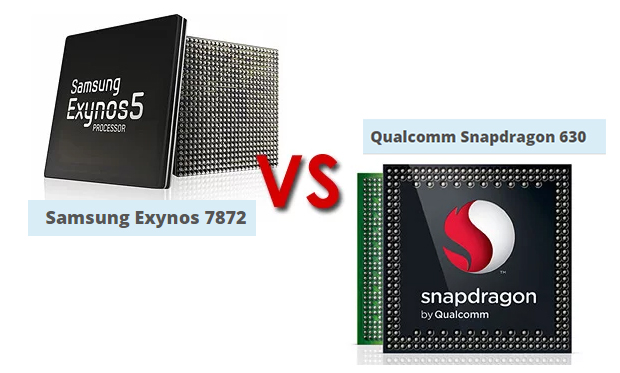 Exynos 7872 Snapdragon 630