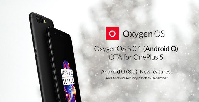 OnePlus 5 Android 8.0 güncellemesi