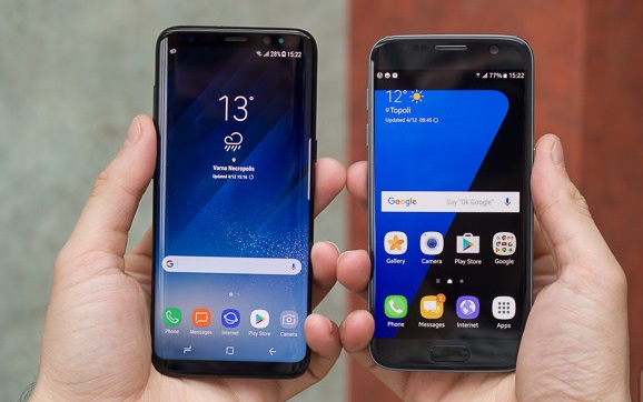 Galaxy S7 ve Galaxy S8