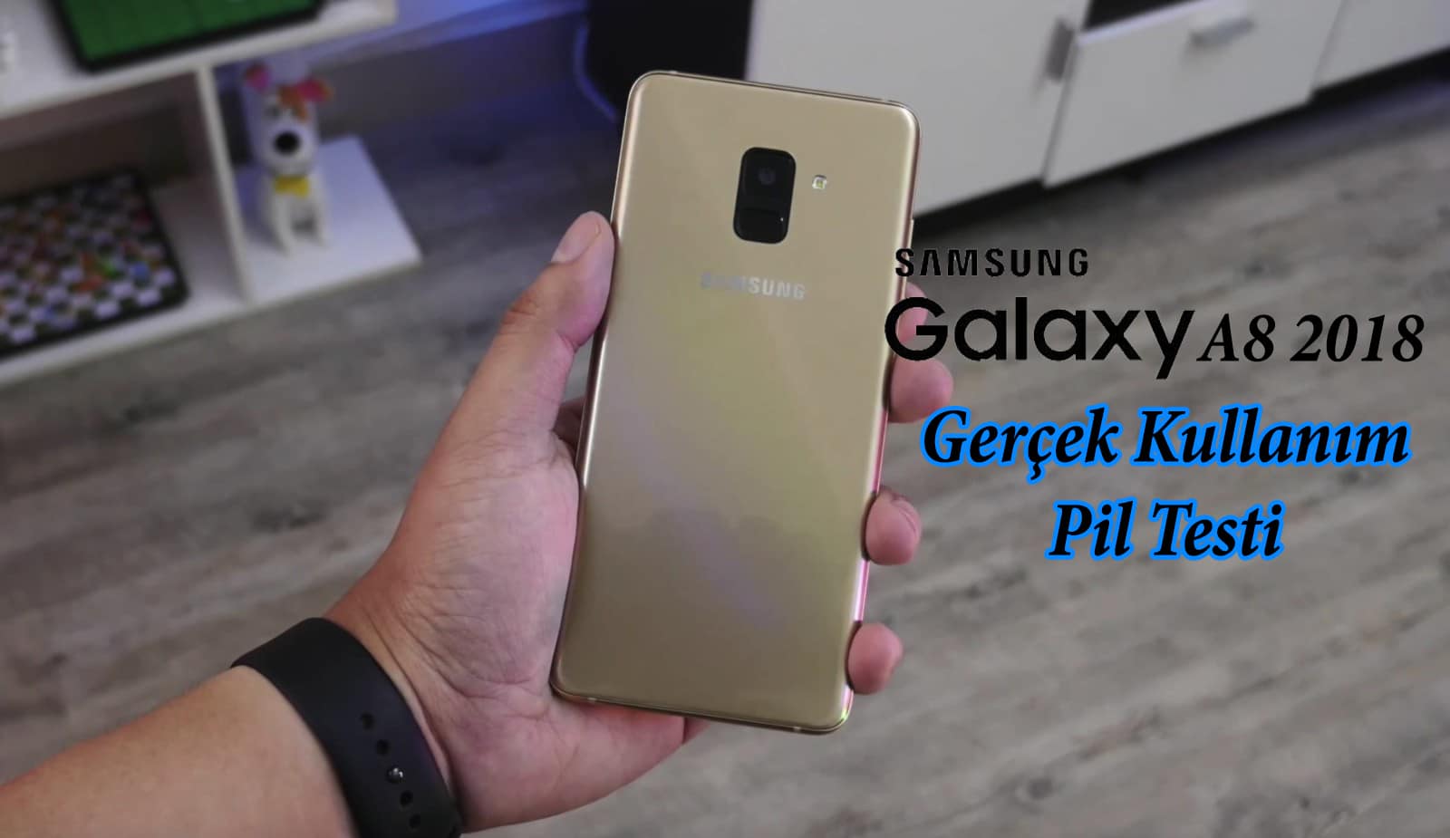 Samsung Galaxy A8 2018 Pil Testi
