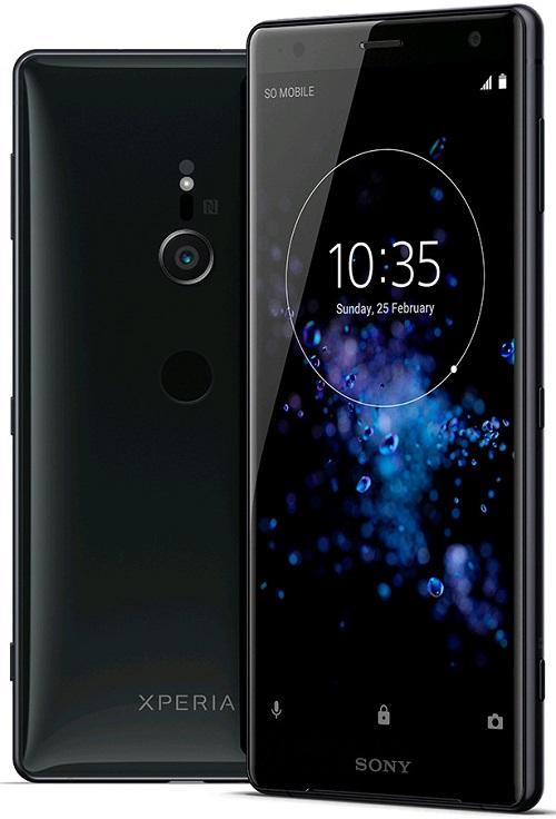 Sony Xperia XZ2 resmi görüntüsü