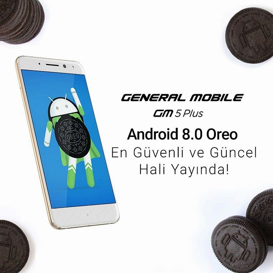 General Mobile GM 5 Plus Android Oreo