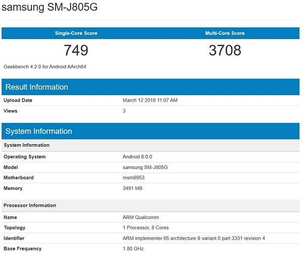 Galaxy J8 Plus