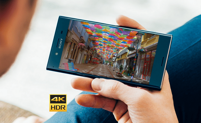 Sony çerçevesiz 4K HDR