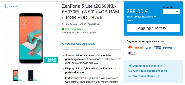 Asus Zenfone 5 Lite