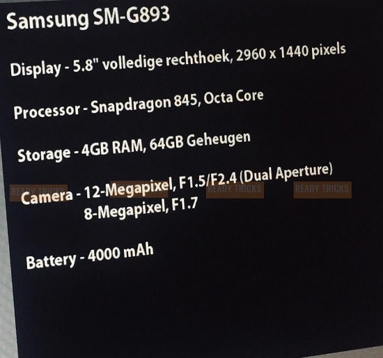 Galaxy S9 Active