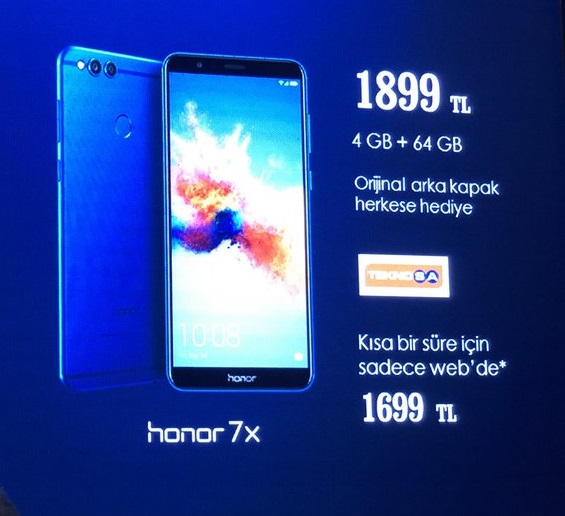 Honor 7X Türkiye