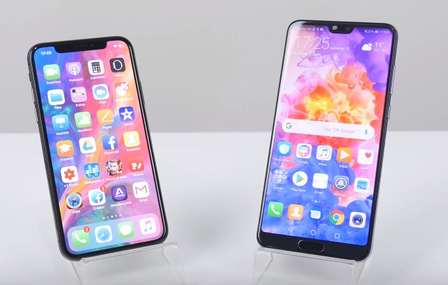 Huawei P20 Pro ve iPhone X