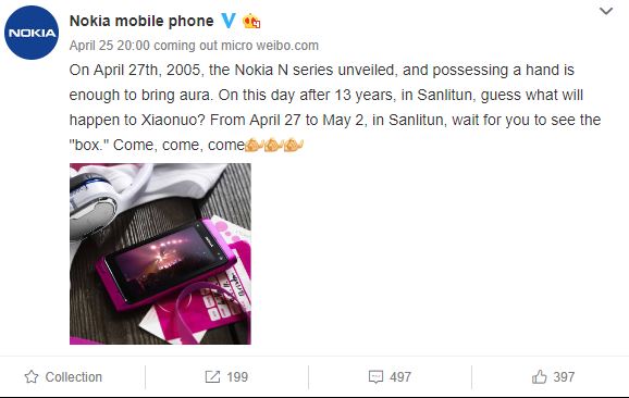 Nokia N Serisi 2018