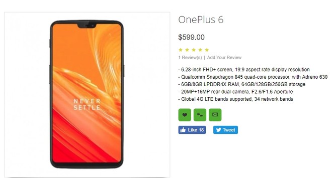 OnePlus 6