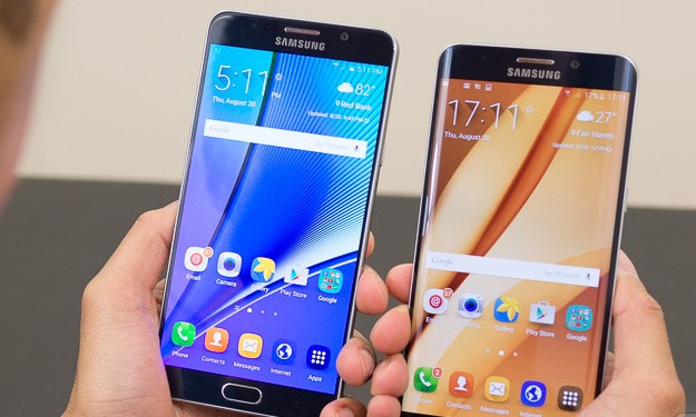 Galaxy Note 5, Galaxy S6 Edge Plus ve J5 2017