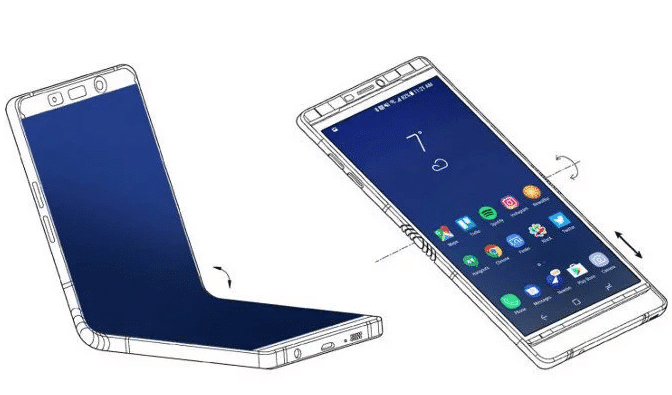 Samsung Katlanabilir Ekranlı Galaxy Note 8