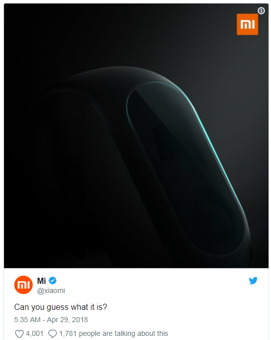 Xiaomi Mi Band 3