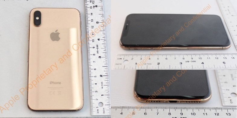 iPhone X altın
