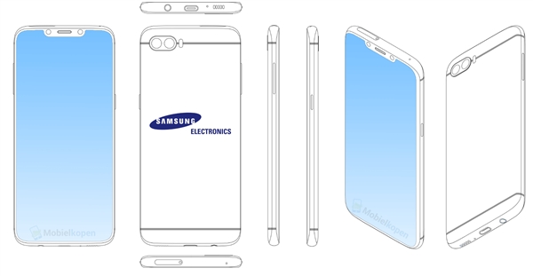 Samsung çentikli telefon