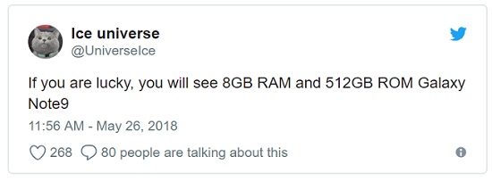 Samsung Galaxy Note 9