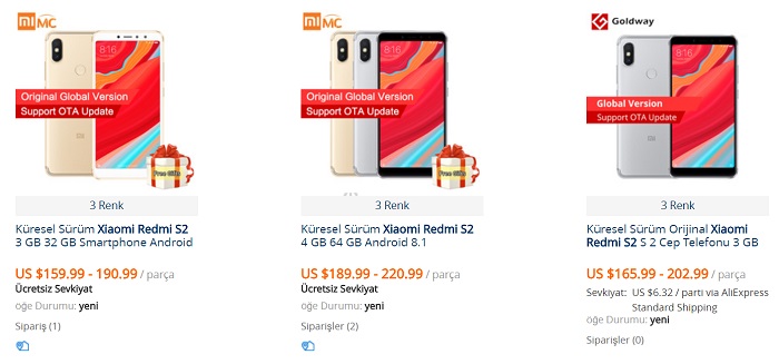 Xiaomi Redmi S2