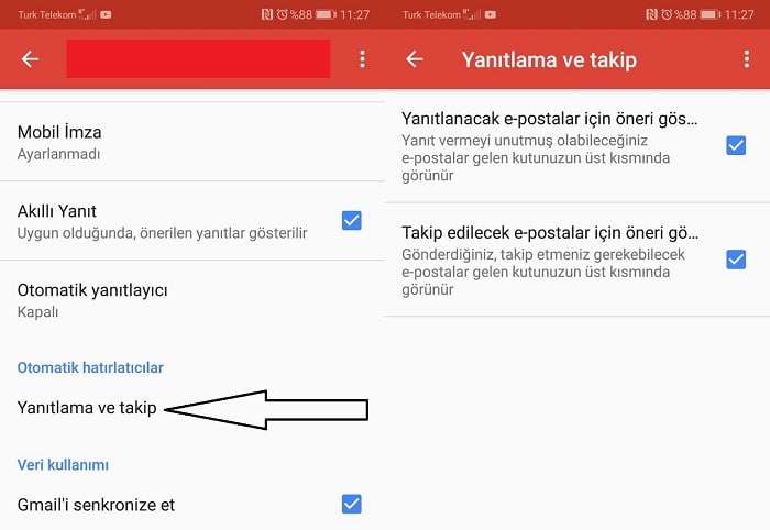 Gmail güncellendi