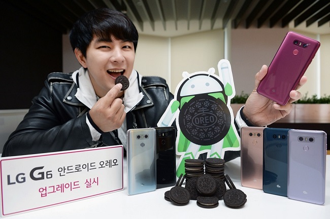 LG G6 Android Oreo