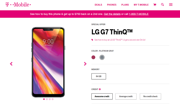 LG G7 ThinQ ön sipariş