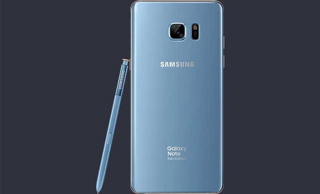 Galaxy Note FE Android Oreo