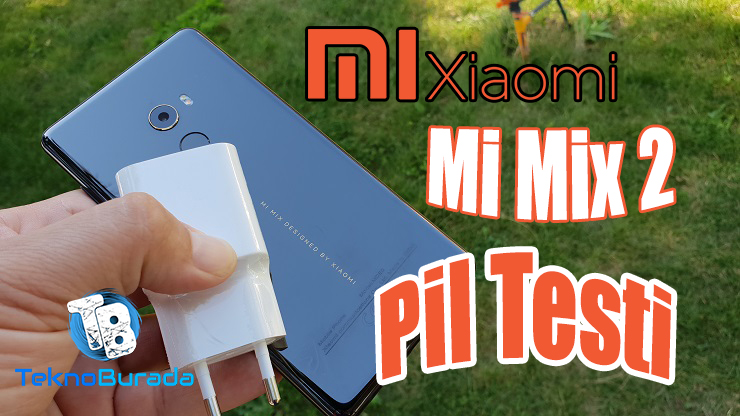 Xiaomi Mi Mix 2 pil testi