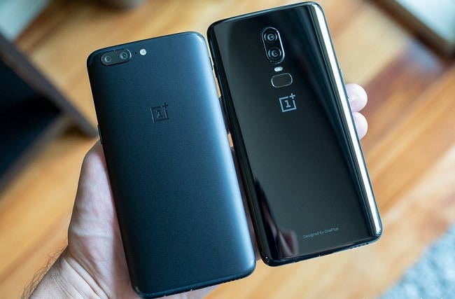 OnePlus 6 ve OnePlus 5T