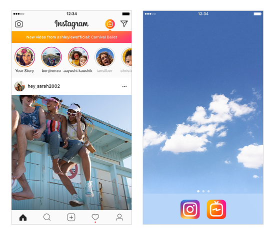 Instagram yeni bir mobil video