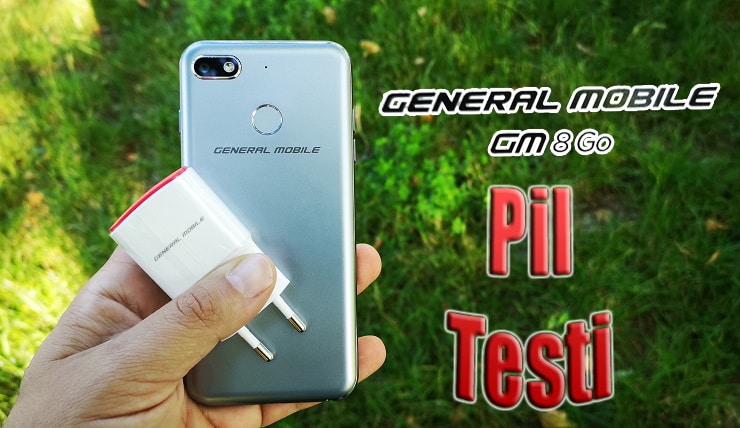 General Mobile Gm 8 Go pil testi