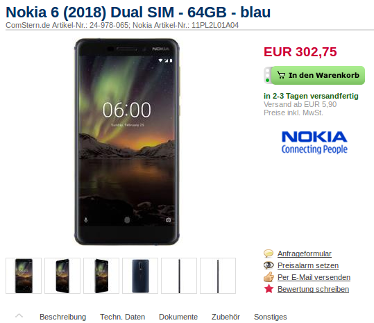 Nokia 6.1