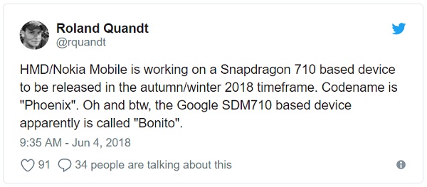 Nokia Snapdragon 710