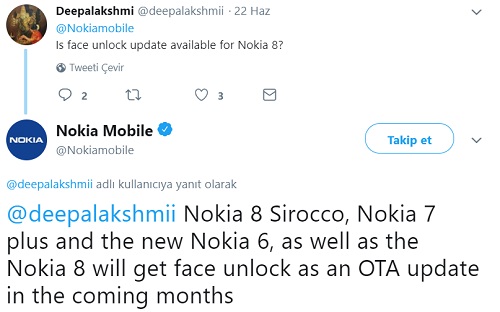 Nokia yüz tanıma