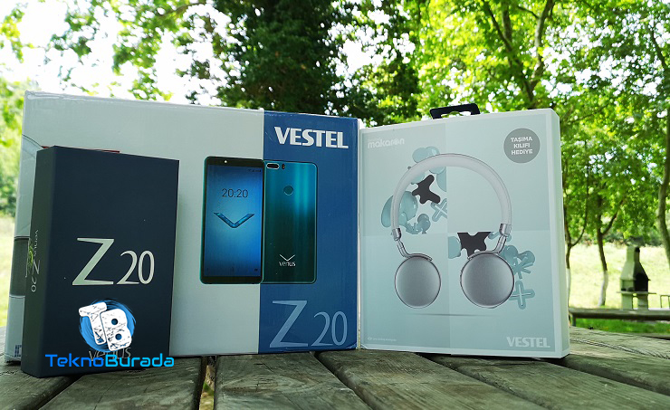 Vestel Venus Z20 Kutu Açılışı