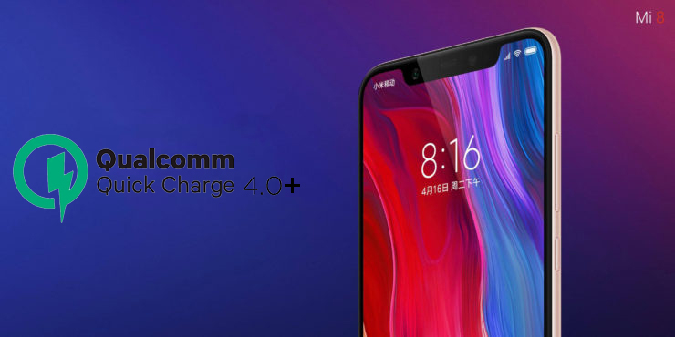 Xiaomi Mi 8 hızlı şarj