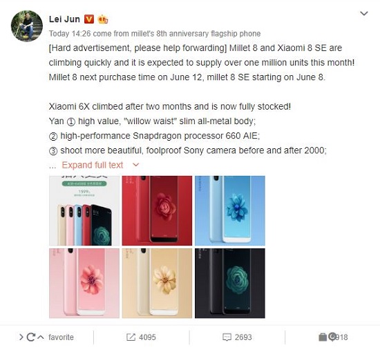 Xiaomi Mi 8 ve Mi 8 SE