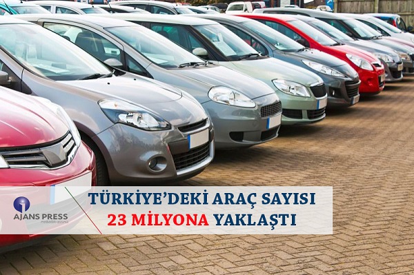 Türkiye'deki araç sayısı