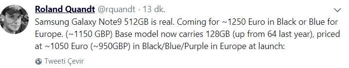 512GB Galaxy Note 9