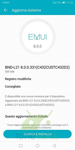 Honor 7X güncelleme