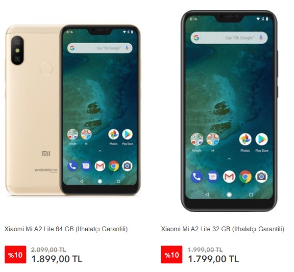 Xiaomi Mi A2 Lite