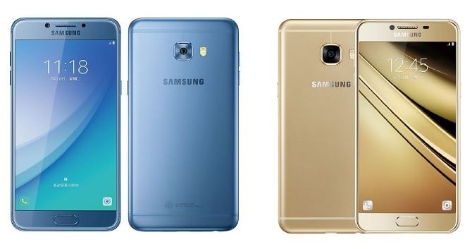 Galaxy C7 ve Galaxy C5 Pro