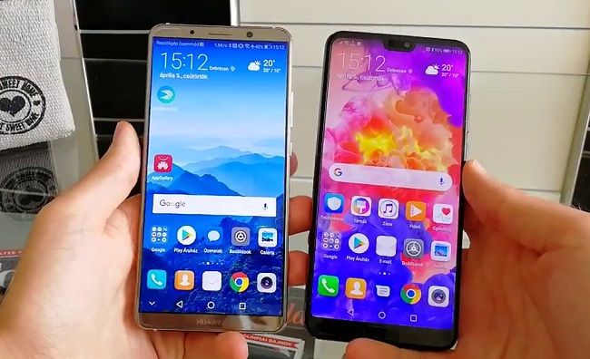 Huawei P20 ve Mate 10