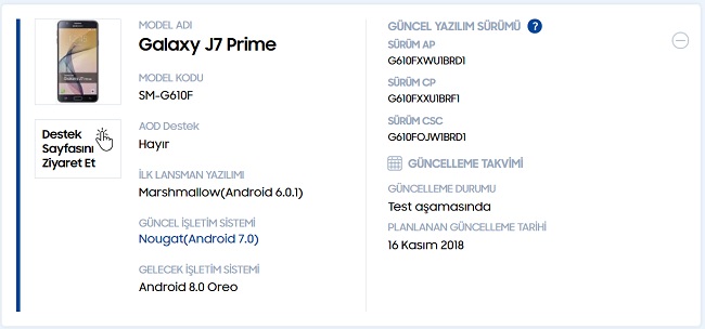 Samsung Galaxy J7 Prime