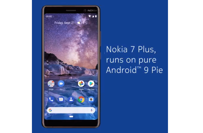 Nokia 7 Plus Android Pei