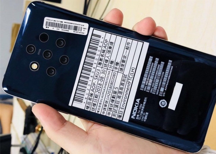 Beş kameralı Nokia 9