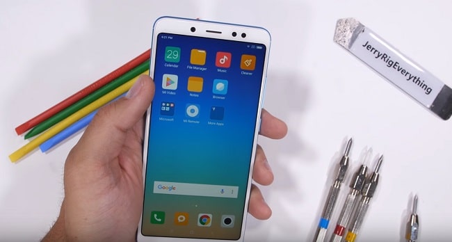 Xiaomi Redmi Note 5 Pro dayanıklılık testi