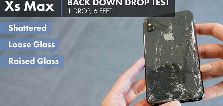 iPhone XS ve XS Max düşürme testi