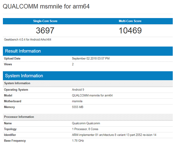 Snapdragon 855 ve Apple A11 Bionic
